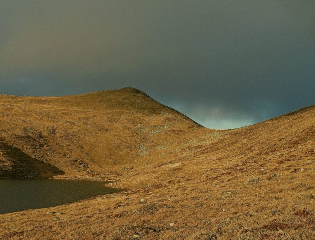 Panoramaweg Südalpen Sonnenuntergang