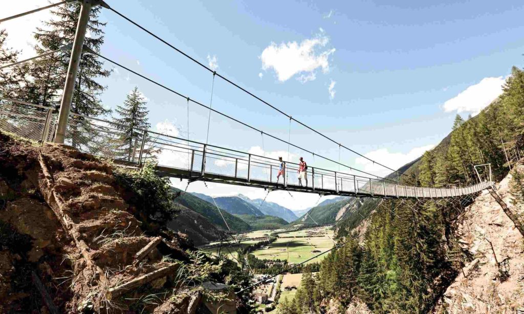 Hängebrücke am Oetztaler Urweg