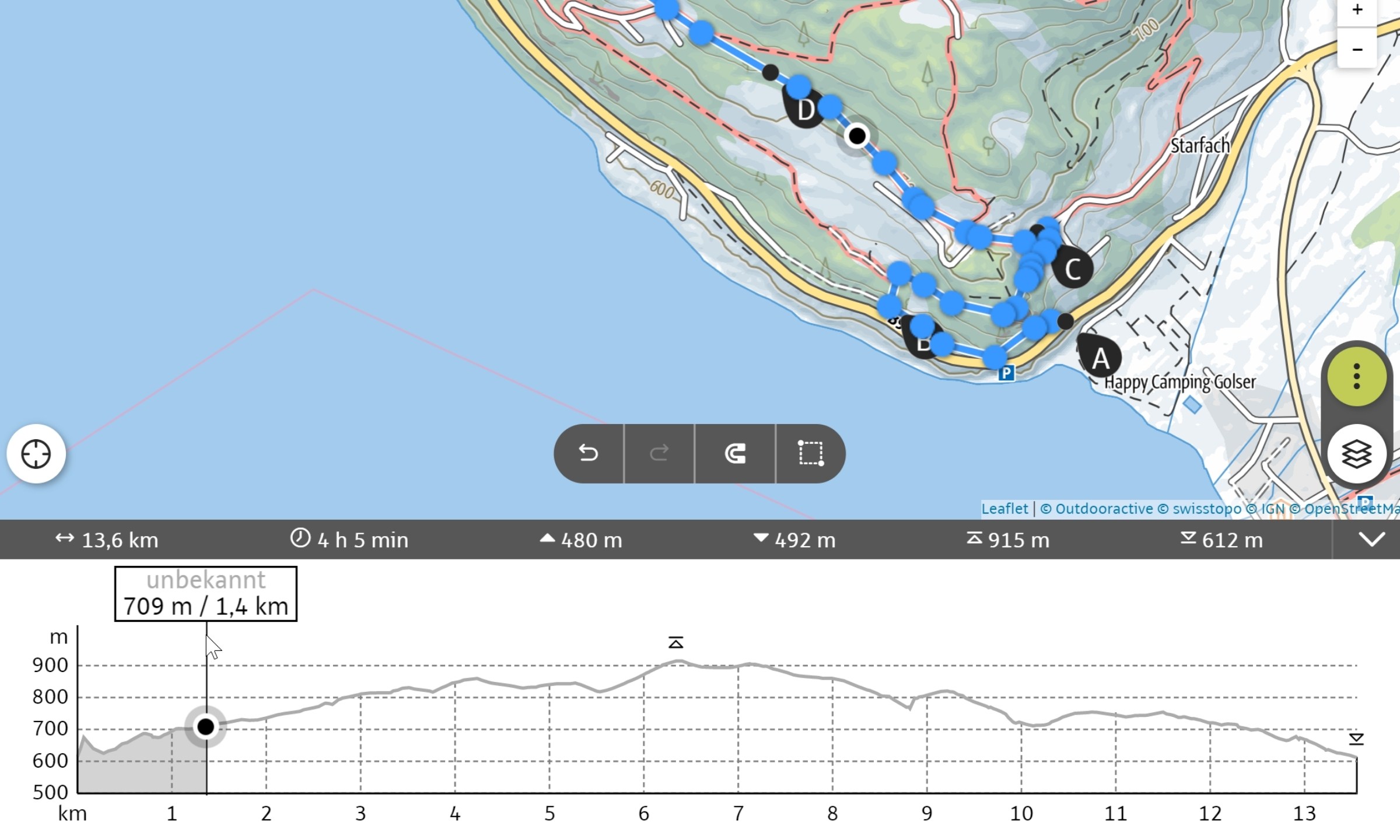 Alpe-Adria-Trail Etappenstart