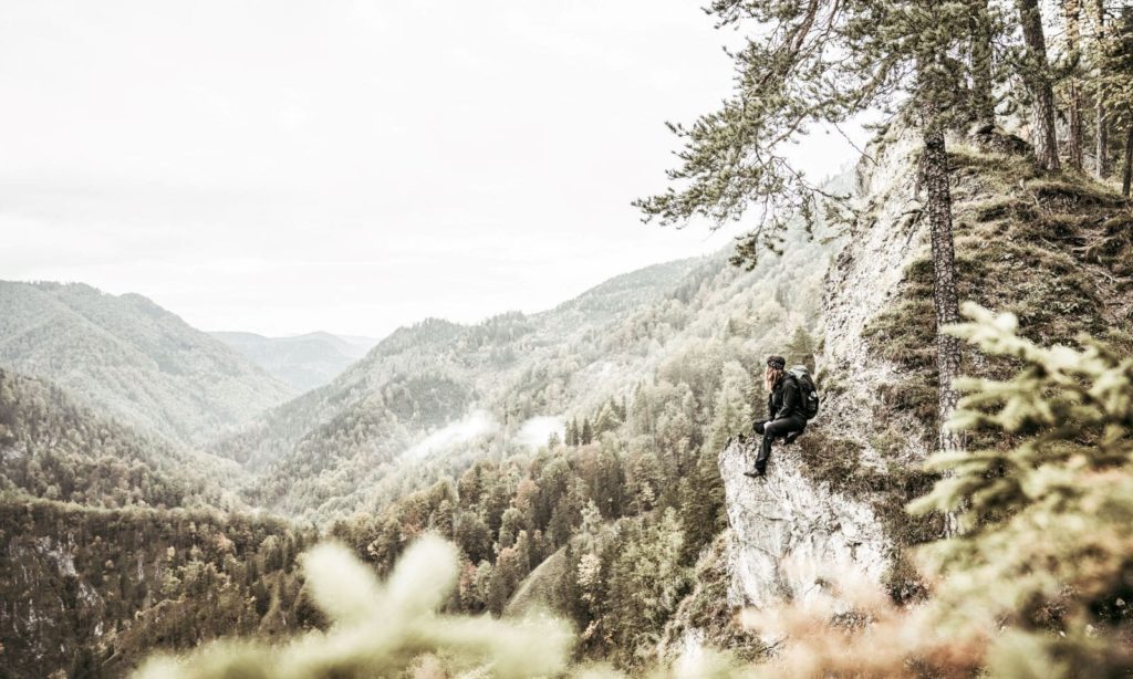 Luchs Trail Gebirge Aussicht